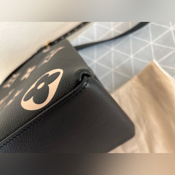 Louis Vuitton Grand Palais Bicolor Monogram Empreinte Black Beige - Picture 13 of 16